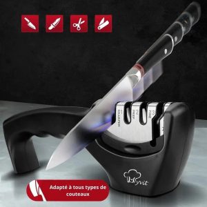 Affuteur de couteaux compact et efficace