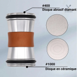 Affuteur SharpRoll compact pour un tranchant optimal