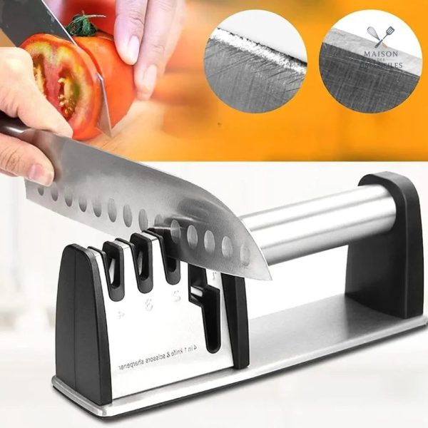 Affutio aiguisage rapide et facile pour un couteau toujours prêt