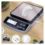 Balance cuisine numérique LED rechargeable par USB