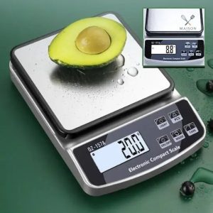 Balance numérique pour la cuisine, rechargeable USB
