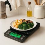 Balance de cuisine avec minuterie intégrée