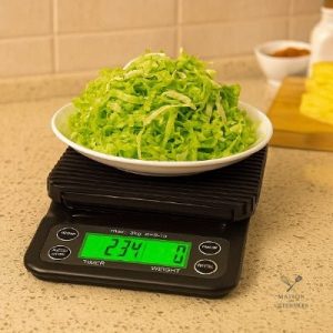 Balance numérique compacte pour cuisine