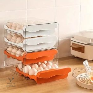 Organisateur de cuisine pour œufs en 32 compartiments