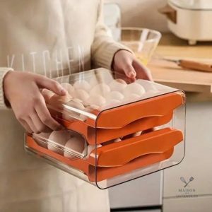 Boîte de rangement pour œufs, capacité 32 unités
