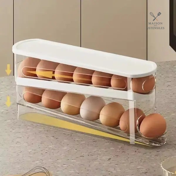 boite-de-rangement-distributeur-oeuf-1 Boîte de rangement pour oeufs en cuisine
