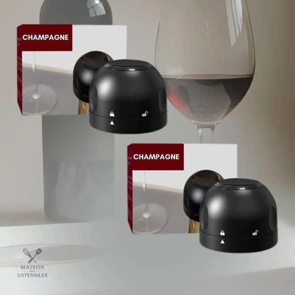 Bouchon de vin design pour usage quotidien