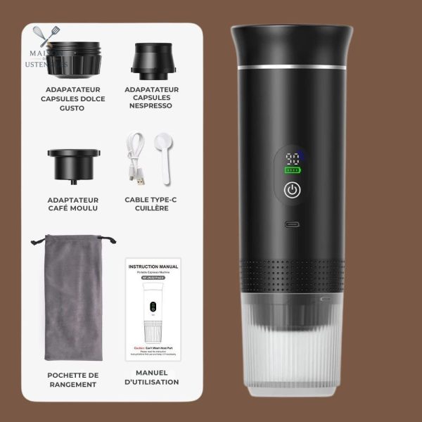 Conception portable pour une expérience café unique