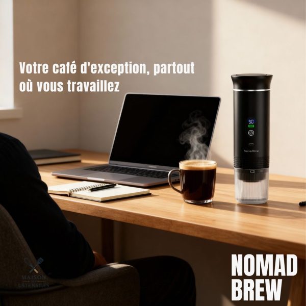 Café frais en toute simplicité avec la NomadBrew