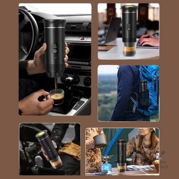 Machine à café compacte pour un usage nomade