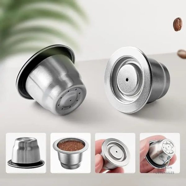 Capsules compatibles pour machines à café courantes