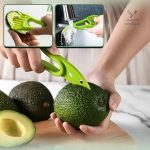 Ustensile de cuisine multifonction pour avocat