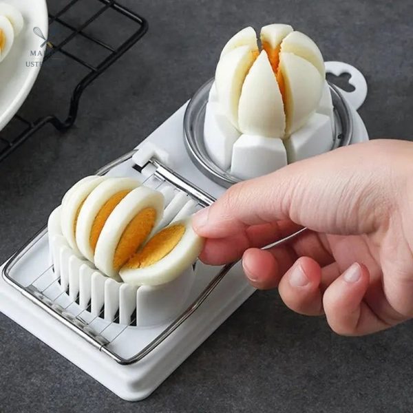 Coupeur d'œufs, gadget indispensable en cuisine