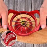 Ustensile de cuisine en inox, idéal pour les pommes