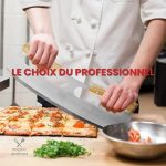 Couteau de cuisine pratique pour trancher les pizzas