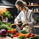 F.YOUNG Couteau Damas pour chefs professionnels