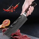 Couteau Santoku japonais pour la cuisine