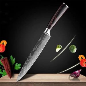 Couteau de cuisine santoku Xtuo pour chefs amateurs