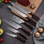 Couteau Xtuo santoku, outil de préparation culinaire