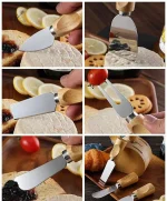Set de couteaux à fromage pour les passionnés de gastronomie