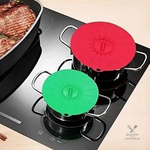 Couvercle hermétique en silicone pour aliments frais