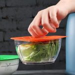 Solution en silicone pour couvrir et conserver les aliments