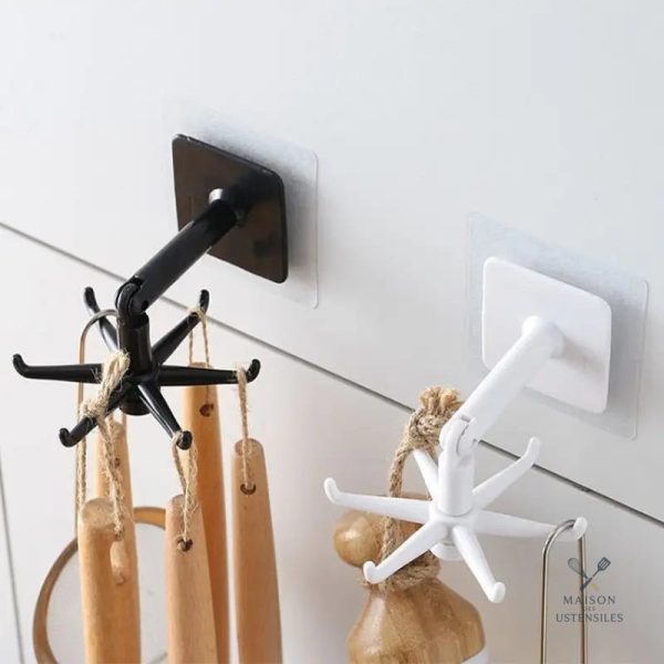 Crochets de cuisine rotatifs 360° - 360°Hooks