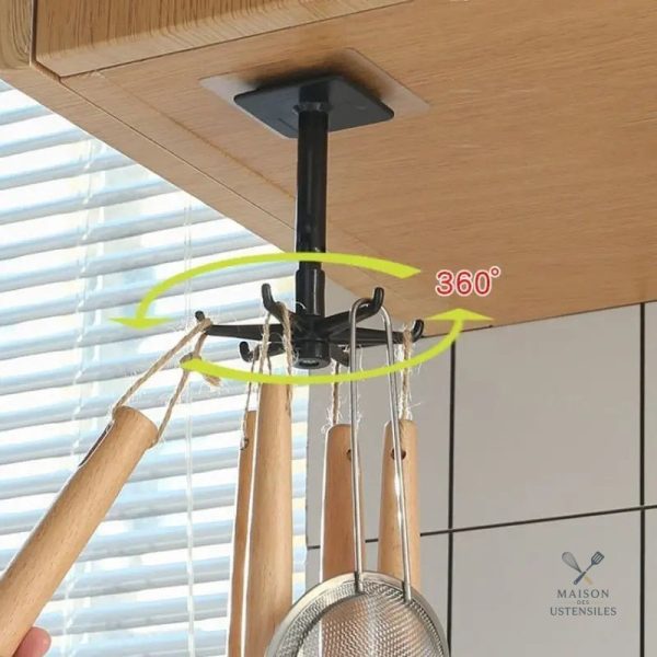 Crochets modulables pour un rangement efficace