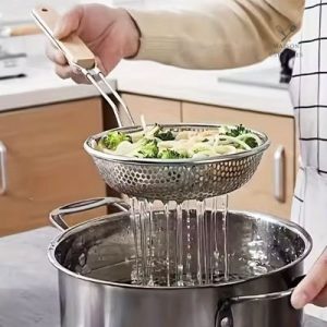 Ecumoire inox Healthy Drain pour la cuisine