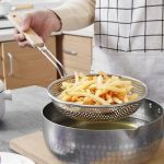 Ustensile de cuisine en inox, écuoirement pratique