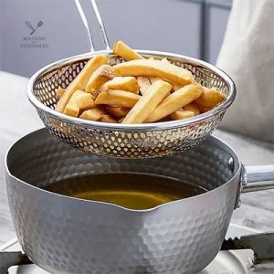 Écumoire en inox, idéal pour égoutter vos aliments