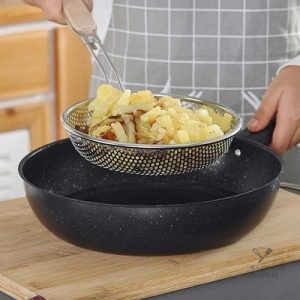 Outil de cuisine Healthy Drain, design inox élégant