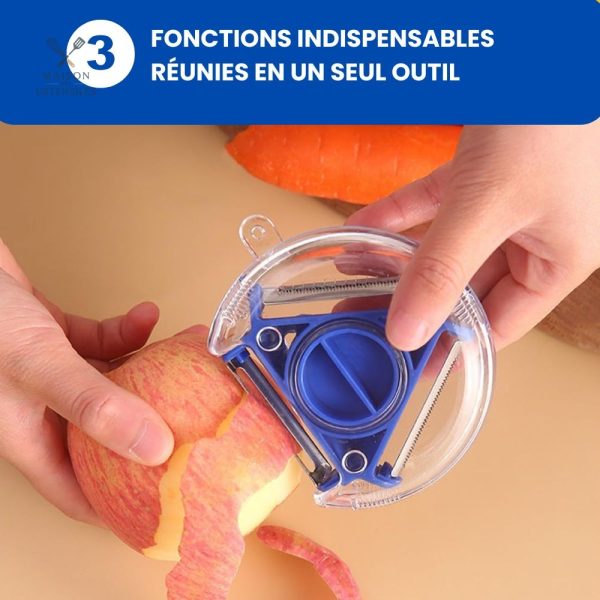 Outil de cuisine Peelstar pour éplucher fruits et légumes
