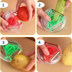 Peelstar : éplucheur innovant et fonctionnel pour la cuisine