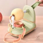 Accessoire de mandoline pour éplucher des pommes rapidement