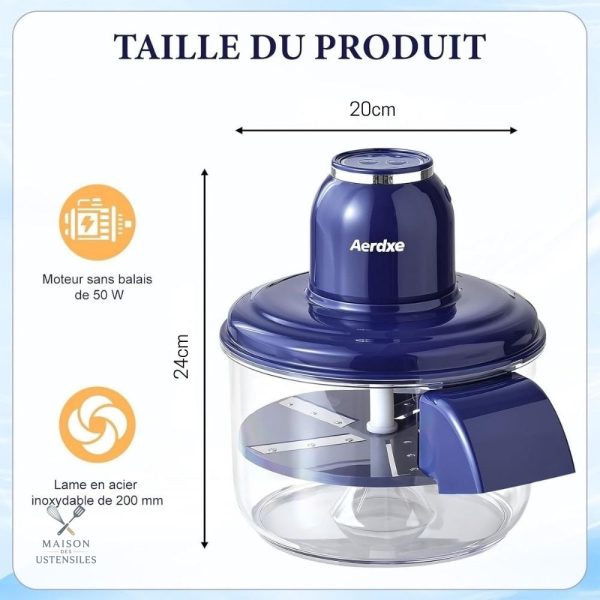 Outil électroménager pour la préparation de légumes