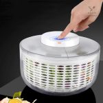 Essoreuse à salade électrique moderne et pratique