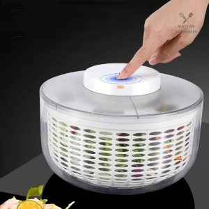 Essoreuse à salade électrique moderne et pratique
