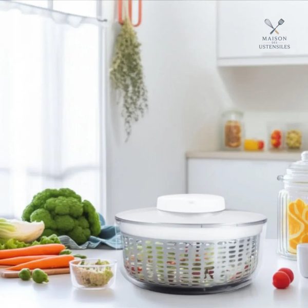 Essoreuse à salade électrique pour une préparation saine