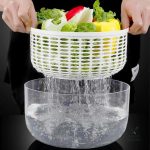 Électrique essoreuse à salade pour un gain de temps