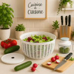 Essoreuse à salade électrique avec fonctionnement simple