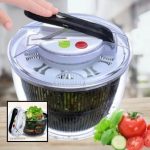 Outil pratique pour préparer des salades croquantes