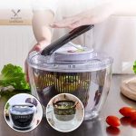 Essoreuse de cuisine pour une salade fraîche en un rien de temps