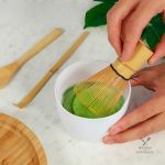 Fouet matcha traditionnel en bambou