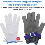 Gant de cuisine en matériau anti coupure