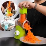 Hachoir manuel multifonction vert pour viandes