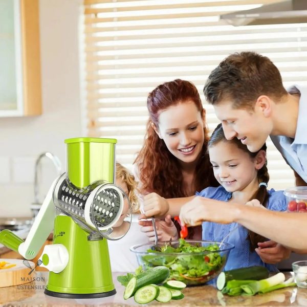 Outil de cuisine multifonctionnel, hachoir vert pour viandes