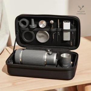 Solution de rangement compact pour café