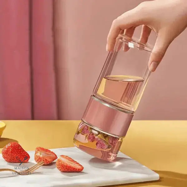 infuseur-a-the-en-bouteille-de-verre-1 Infuseur à thé en verre double paroi