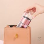 Infuseur à thé design en verre double paroi